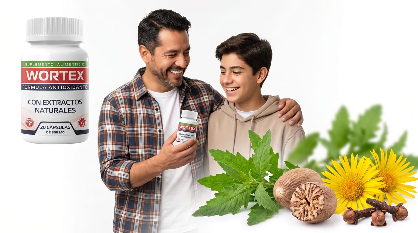 Wortex con extractos naturales para apoyar el bienestar digestivo