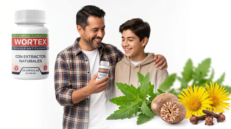 Wortex con extractos naturales para apoyar el bienestar digestivo